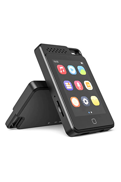 Ruizu MP3 player C1 με οθόνη αφής 2.4", 64GB, ελληνικό μενού, μαύρο
