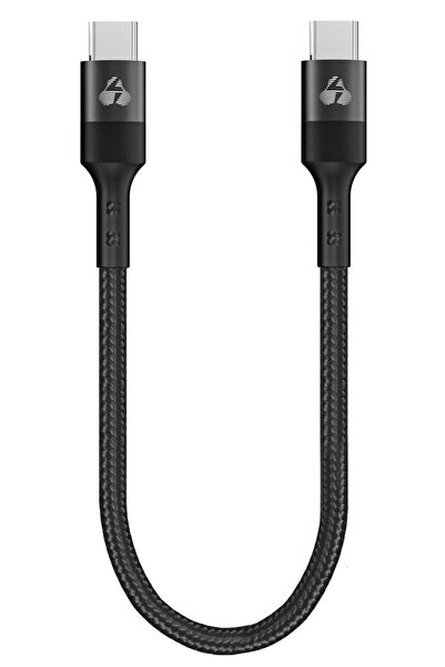 POWERTECH καλώδιο USB-C PTR-0204, PD 60W, 480Mbps, 25cm, μαύρο