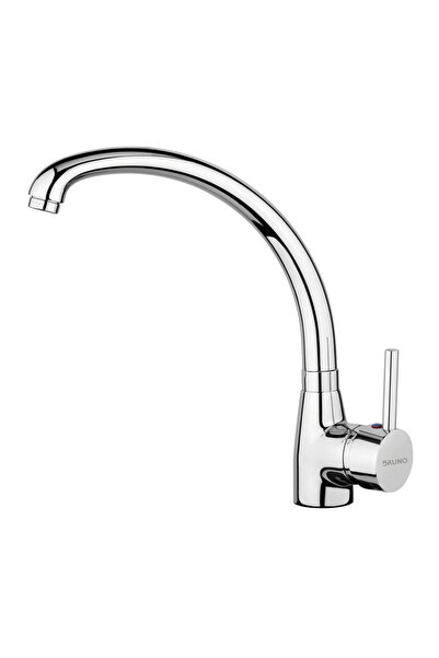 Bruno μπαταρία πάγκου κουζίνας M54015-H531C-C508, αναμεικτική, ασημί