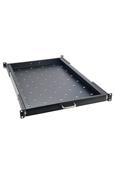 POWERTECH πτυσσόμενο ράφι 19" NETW-0020, για rack βάθους 1000mm, μαύρο