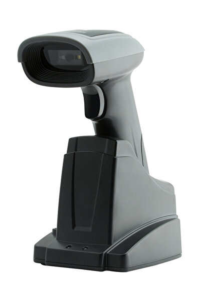 GTCODESTAR barcode scanner X-1901B με βάση, 1D & 2D, ενσύρματο & ασύρματο, Bl...