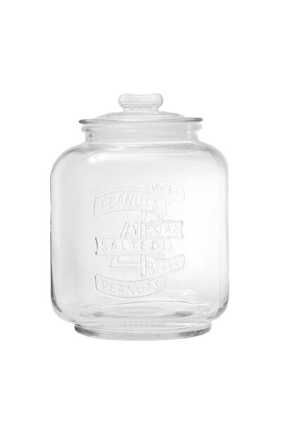 ESPIEL Δοχείο Αποθήκευσης με Καπάκι M JAR106K4 19x19x27εκ. 5Λτ Διαφανές