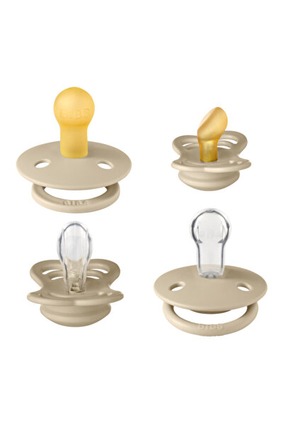 Bibs Σετ 4 πα സിപിστικά Try-it collection, Vanilie