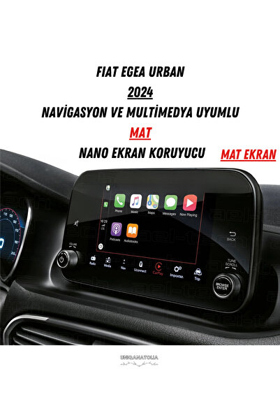 UniqAnatolia Fiat Egea Urban 2024 Navigation and Multimedia Compatible Matte ...