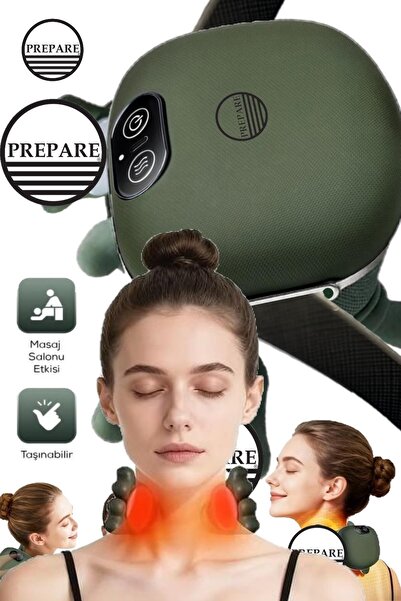 PREPARE Masaj Cihazı Isıtmalı El Şeklinde Taşınabilir Şarjlı insan Eli Hissi ...