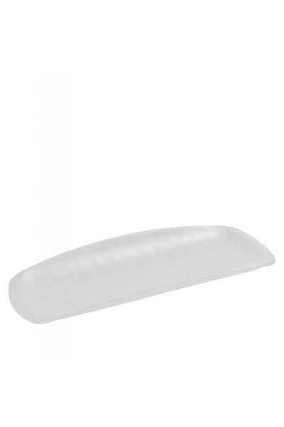 ESPIEL Πλάκα Γόνδολας Ορθ. Wavy Mlw385K36-6 40,5Χ16,5Cm Λευκή Μελαμίνη