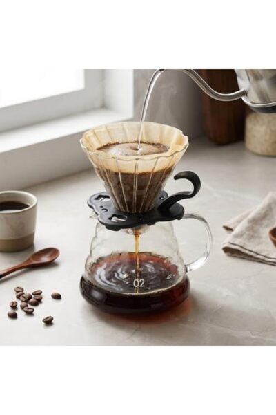 Yıldızan Msa Shop Professional Glass Coffee Brewing Set (Pour over Dripper & ...