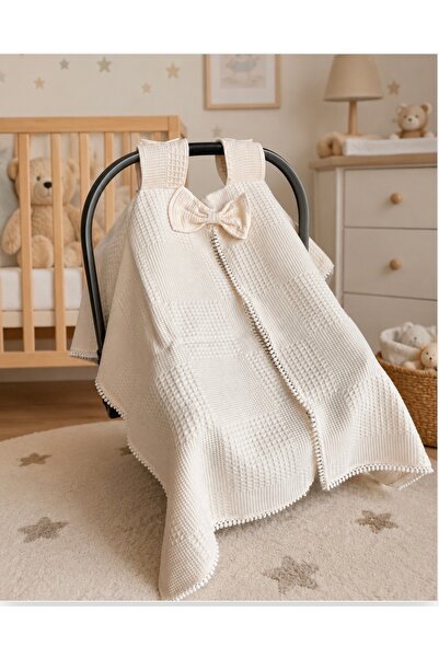 FG Store 100% Cotton Multi-Purpose Honeycomb Pique Stroller Cover