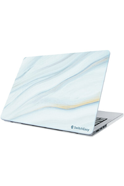 SwitchEasy Marble Σκληρή Θήκη Apple Macbook Pro 13" 2022 - 2016 - Cloudy White