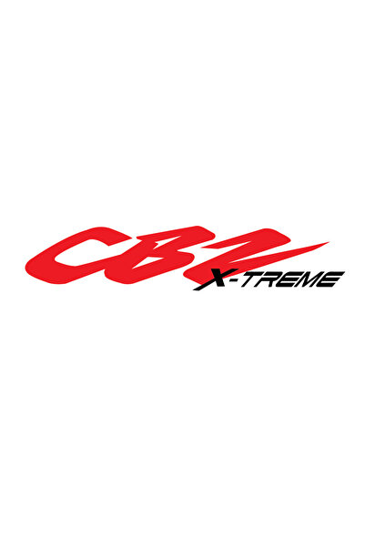 Amo-Stickers Αυτοκόλλητο Honda CBZ X-TREME 40 εκ. Πράσινο