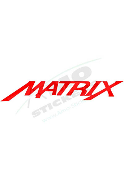 Amo-Stickers TOYOTA MATRIX 25cm Gri inchis