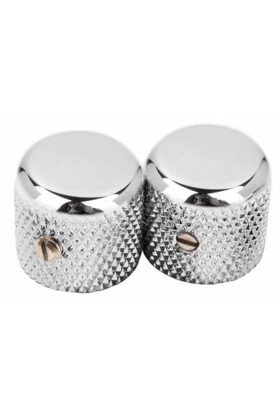 FENDER 0094040049 Pure Vintage 52 Telecaster Knurled 2 Chrome Control Knob | ...