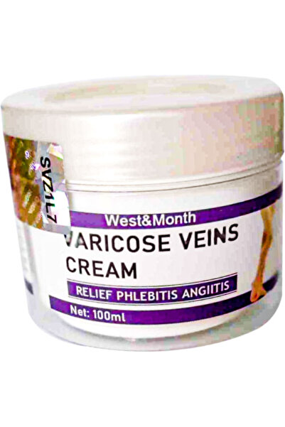 Genel Markalar Varicose Vein Defense Cream 100 ml West Month Bacak Kremi 1 Adet