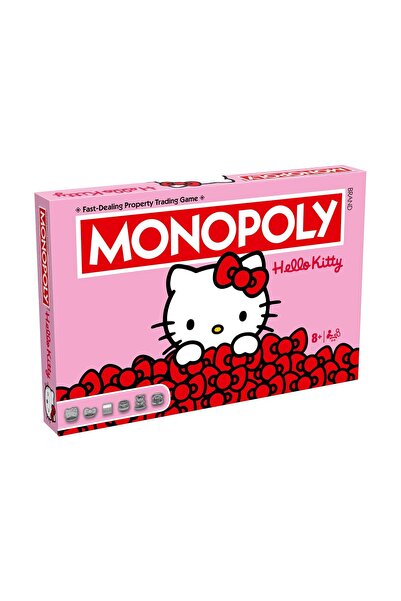 Winning Moves Монополи Хелоу Кити Настолна игра (WM04863-EN1)