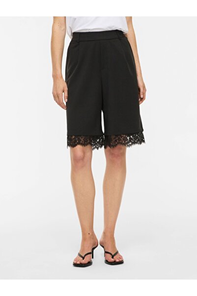 VILA Bermudashorts VIVARONE Spitzen