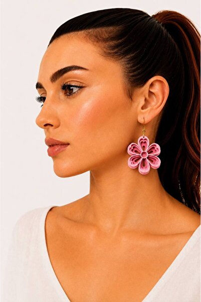 ROKH Women's Design Natural Handmade Wooden Authentic Earrings