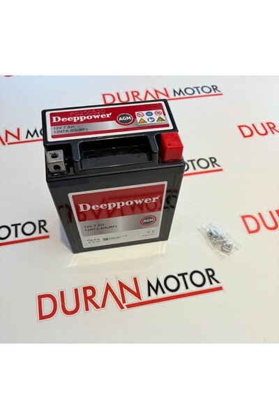 dardere motor Akü 12V 7Ah Ytx7L-Bs Activa Bajaj Boxer150 Honda Cbf150, Fizy 125