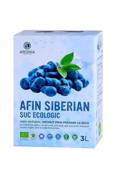 Aronia Charlottenburg Suc de Afin Siberian /Bio 3L