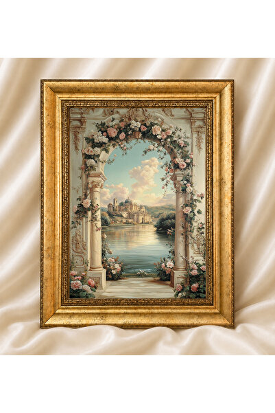 TekTablo Vintage Framed Painting, Classic Antique Framed Painting Models