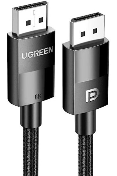 Ugreen Καλώδιο DisplayPort αρσενικό - DisplayPort αρσενικό 3μ Μαύρο (80393)