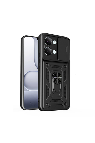 UnDePlus Xiaomi Poco X8 Pro Max Kılıf Kamera Korumalı Zırh Tank Sürgülü Vega ...