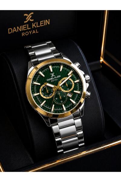 Daniel Klein Men's Wristwatch with Steel Strap with 2 Years Warranty for Groo...