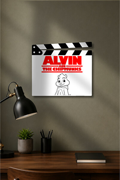 Gişe Arts Klaket Tablo / Duvar Dekoru - Alvin and the Chipmunks (Alvin ve Sin...