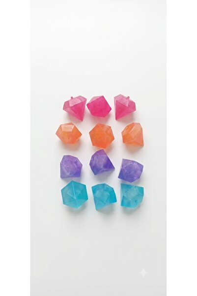 devigo 12 Ice Cubes Colored Ice Cubes