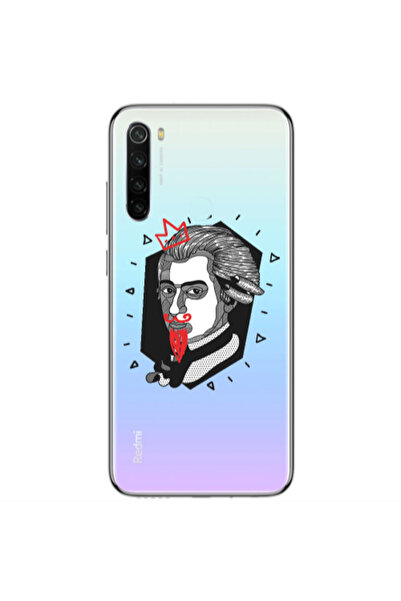 Other Xiaomi Redmi Note 8 Bearded Transparent Silicone TPU Θήκη