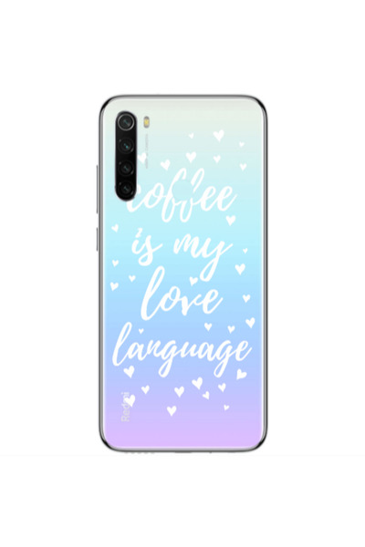 Other Xiaomi Redmi Note 8 Coffe is my love language Transparent Silicone TPU ...