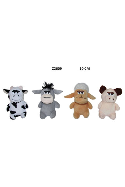 OEM Brelocuri plusate set 4, 10cm, animale de ferma