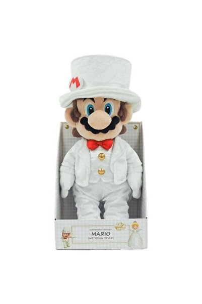 Sanei Jucarie de plus Mario Wedding multicolor 39cm