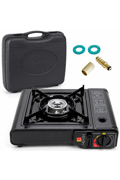 OEM Aragaz camping portabil cu dubla alimentare, pentru cartus 227 g sau butelie