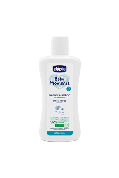 Chicco Șampon de baie pentru bebeluși cu gălbenele Baby Moments. 200 ml