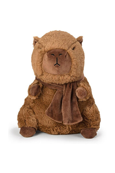 Daffi Jucarie de plus capibara multicolor 27cm cu esarfa maro