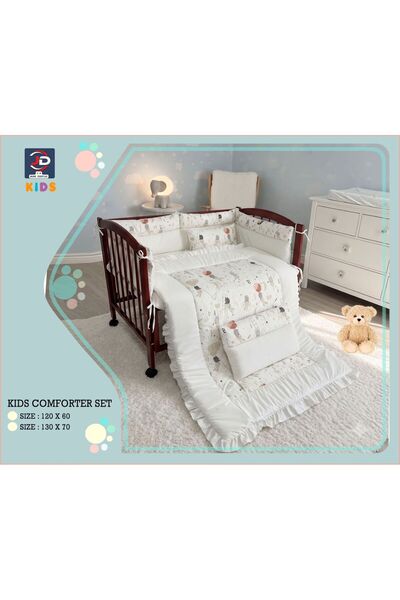 Kids Baby & Kids Sleep Set - White - Fitted
