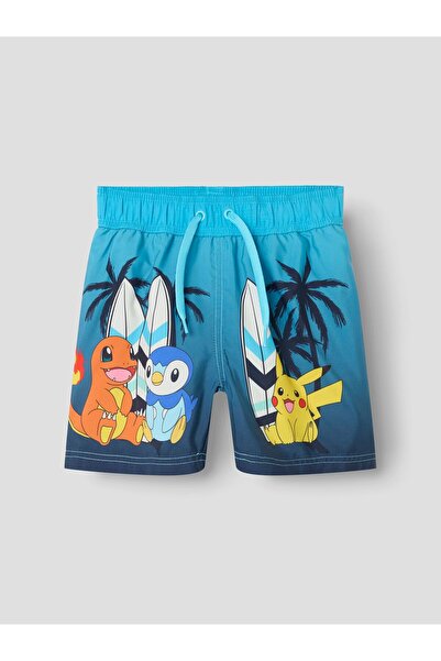 Name it Plavkové šortky Pokémon