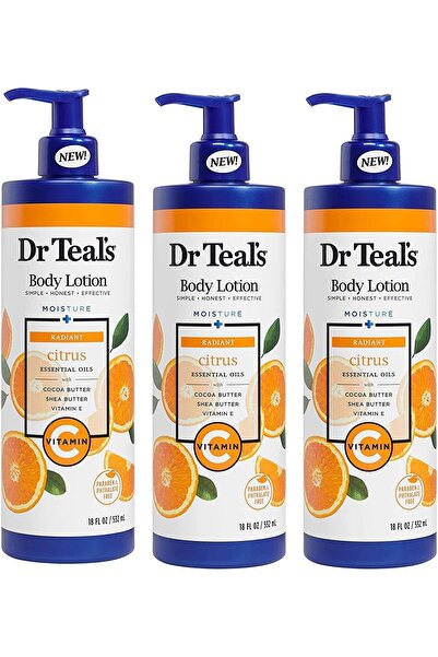Dr Teals Dr Teal's Vitamin C & Citrus Body Lotion Gift Set (3 Pack, 18oz Ea.)...
