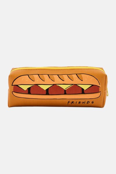 Mad beauty Friends 30 Years Cosmetic Bag, Mustard