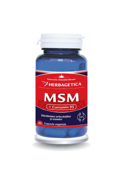 herbagetica MSM + Curcumin 95 60cps