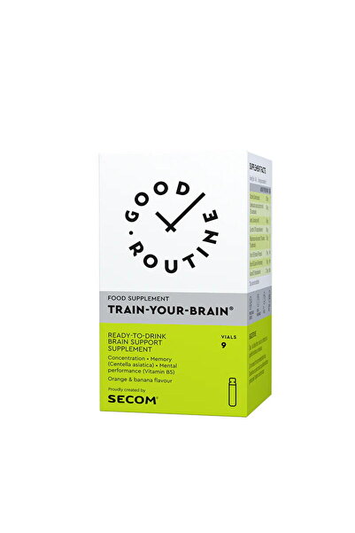 Good Routine Train Your Brain 9 fiole buvabile Secom,