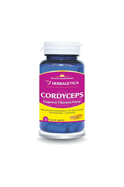 herbagetica Cordyceps - Ciuperca Tibetana Forte 30Cps