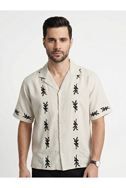 TRULOOM By Styli Men Relaxed Printed Casual Shirt