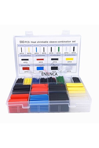 Choice3 580pcs in Box 127-750pcs Heat-shrink Tubing Thermoresistant Tube Heat...