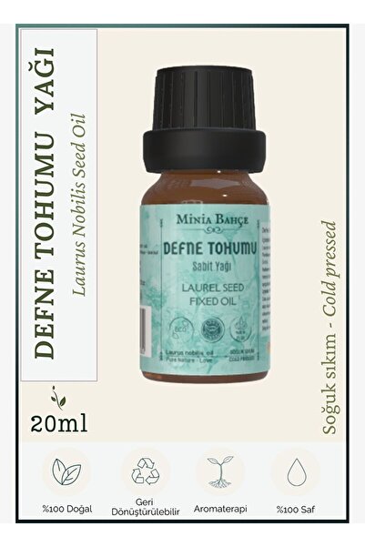minia bahçe Bay Seed Fixed Oil 20ml
