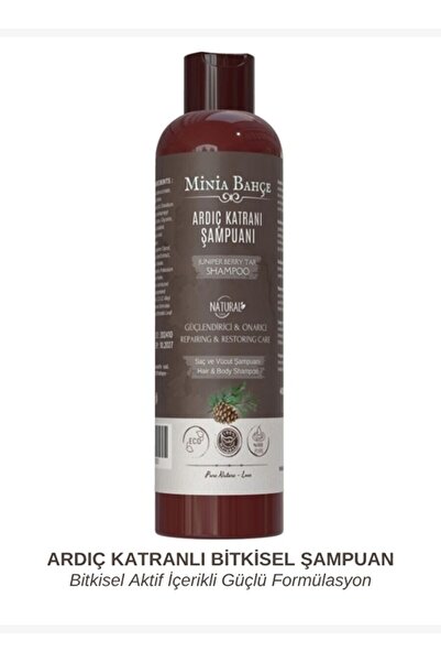 minia bahçe Juniper Tar Hair and Body Shampoo, 400ml