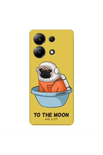 Other Xiaomi Redmi Note 13 4G To the moon Yellow Colored Silicone TPU Θήκη