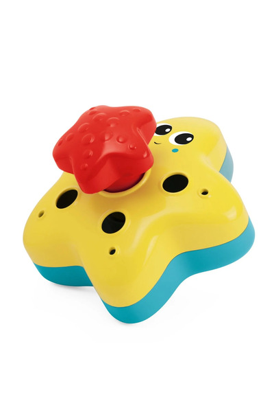 Chicco Jucărie de baie rotativă Stea de mare, 6-36 luni