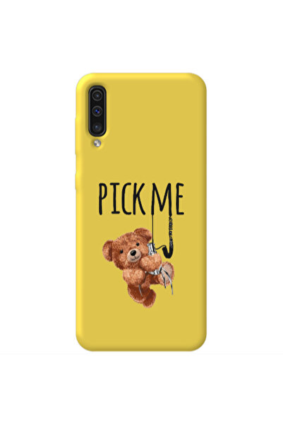Other Samsung A70 Pick me Yellow Colored Silicone TPU Θήκη
