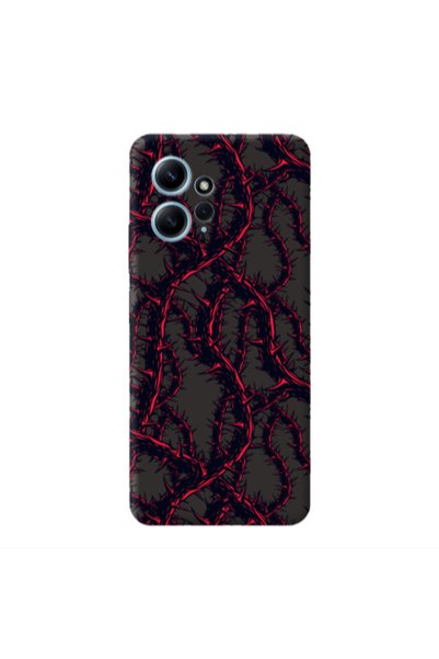 Other Xiaomi Redmi Note 12 4G Prickly ivy Black Colored Silicone TPU Θήκη